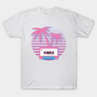 Cassette Tape Palm 80s T-Shirt